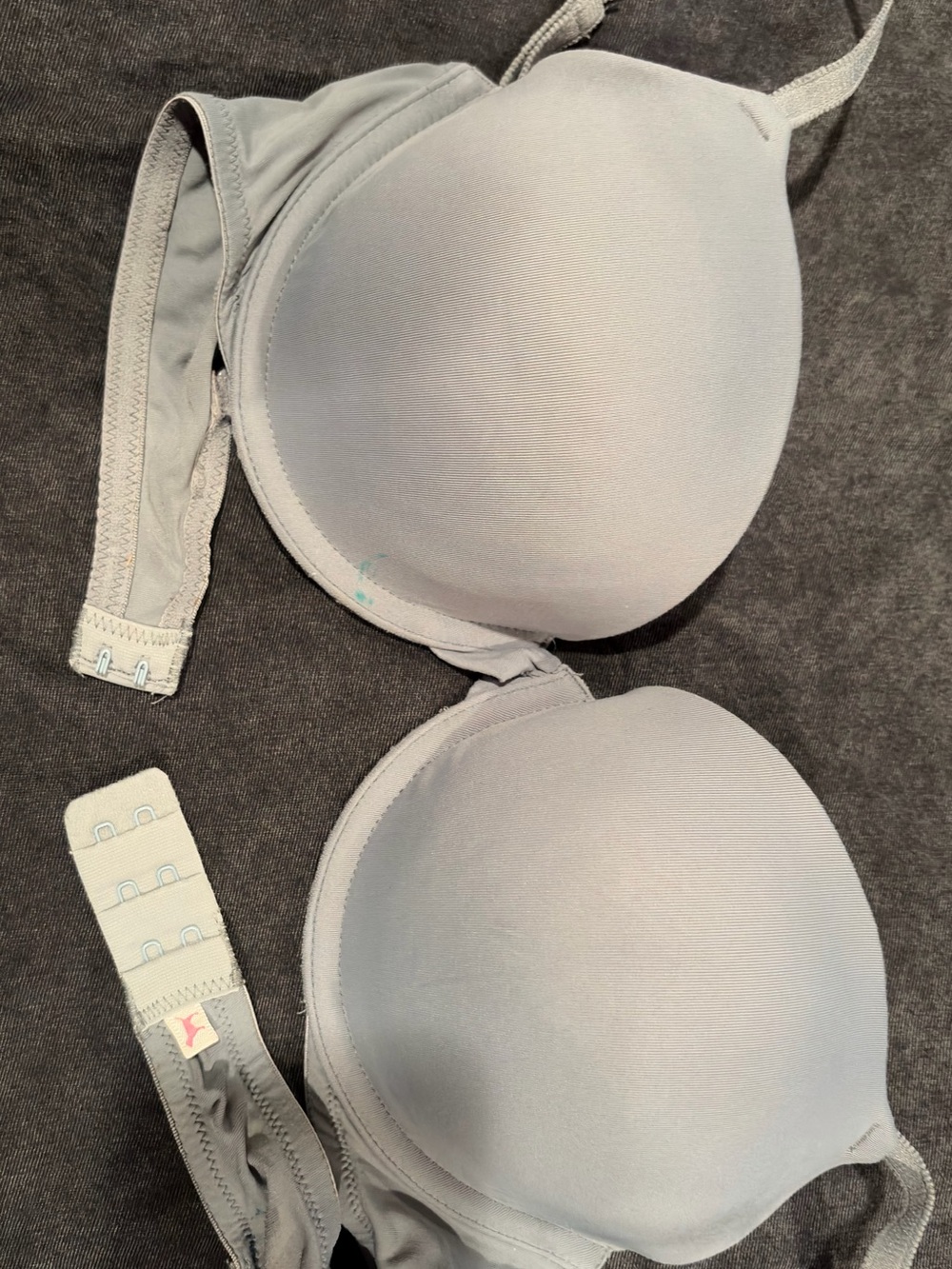 Light Gray Padded T-Shirt Bra